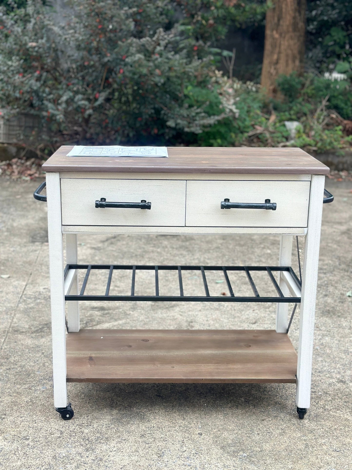 Farmhouse Kitchen Trolley