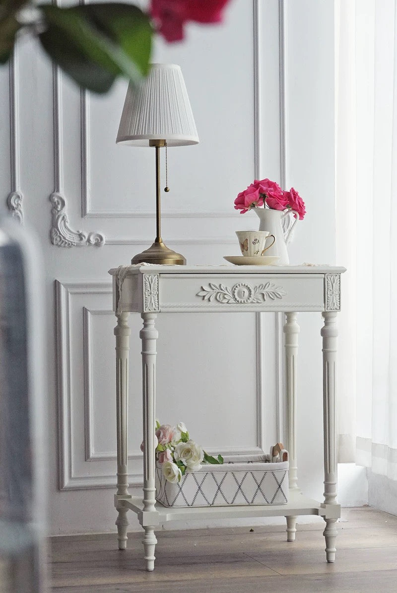 Farmhouse Wooden Side Cabinet