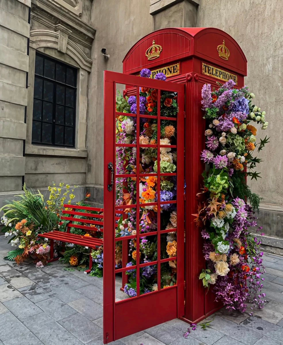 London phone booth cabinet