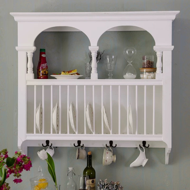Wall Plate & Cups Rack