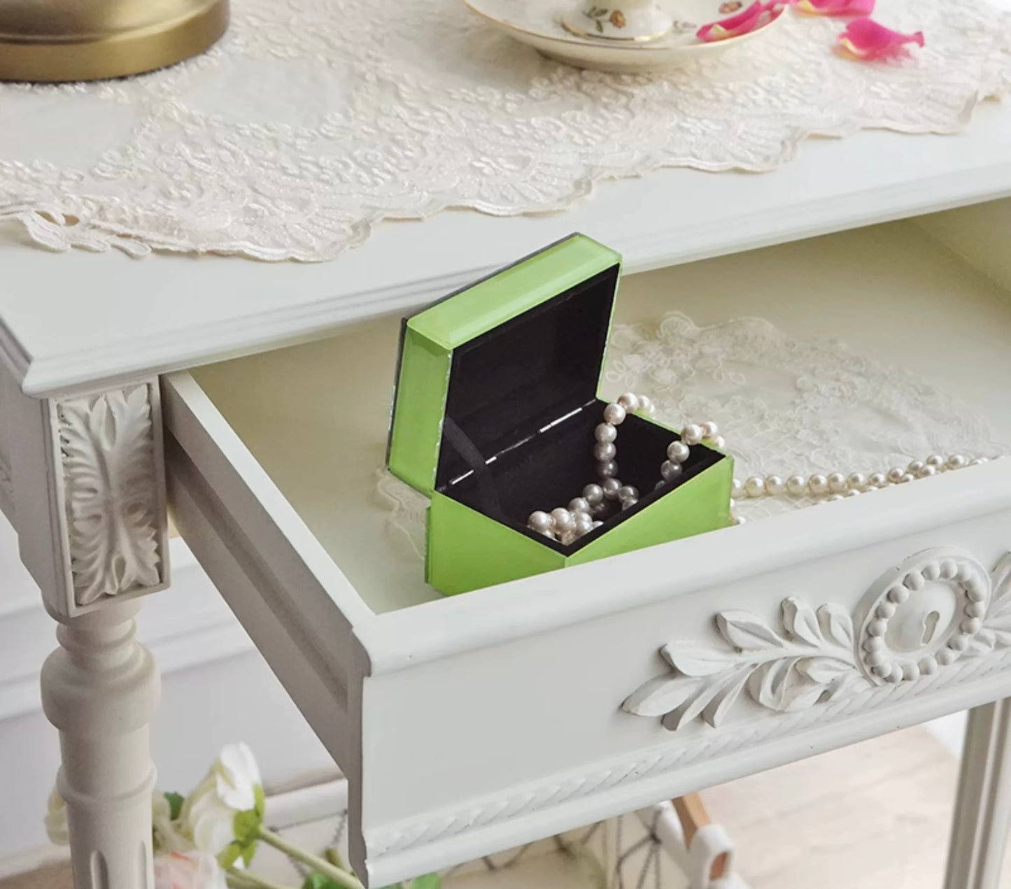 Farmhouse Wooden Side Cabinet