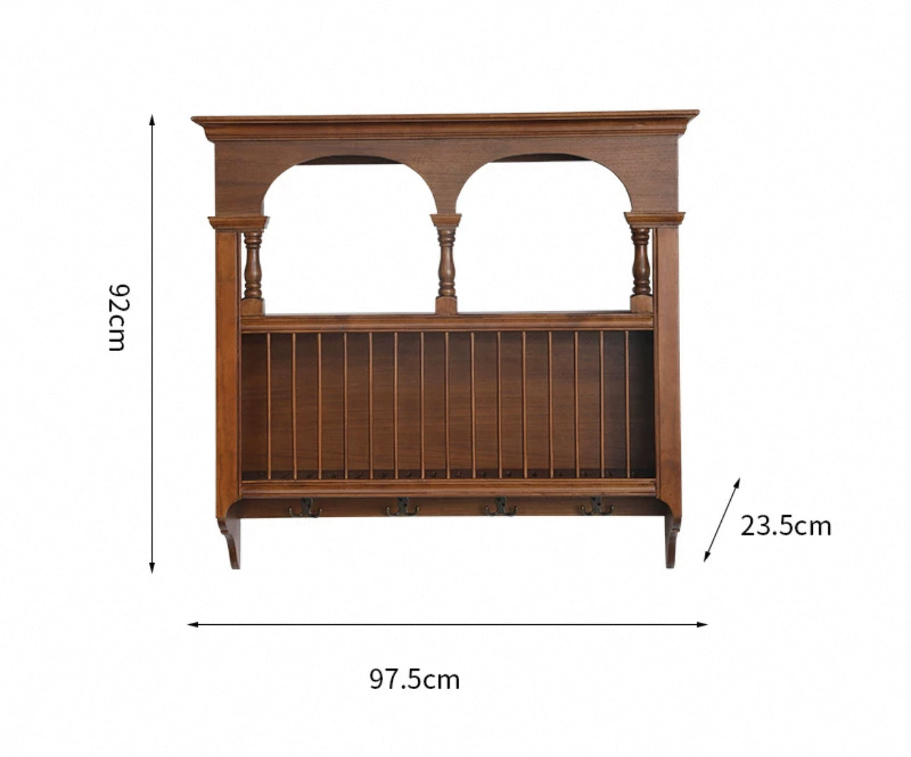 Wall Plate & Cups Rack