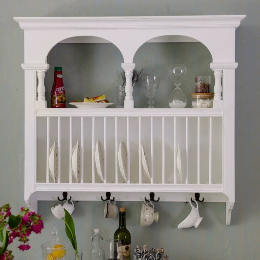 Wall Plate & Cups Rack