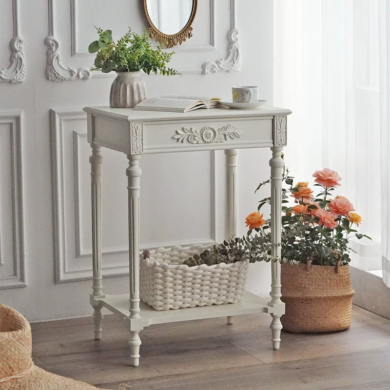 Farmhouse Wooden Side Cabinet