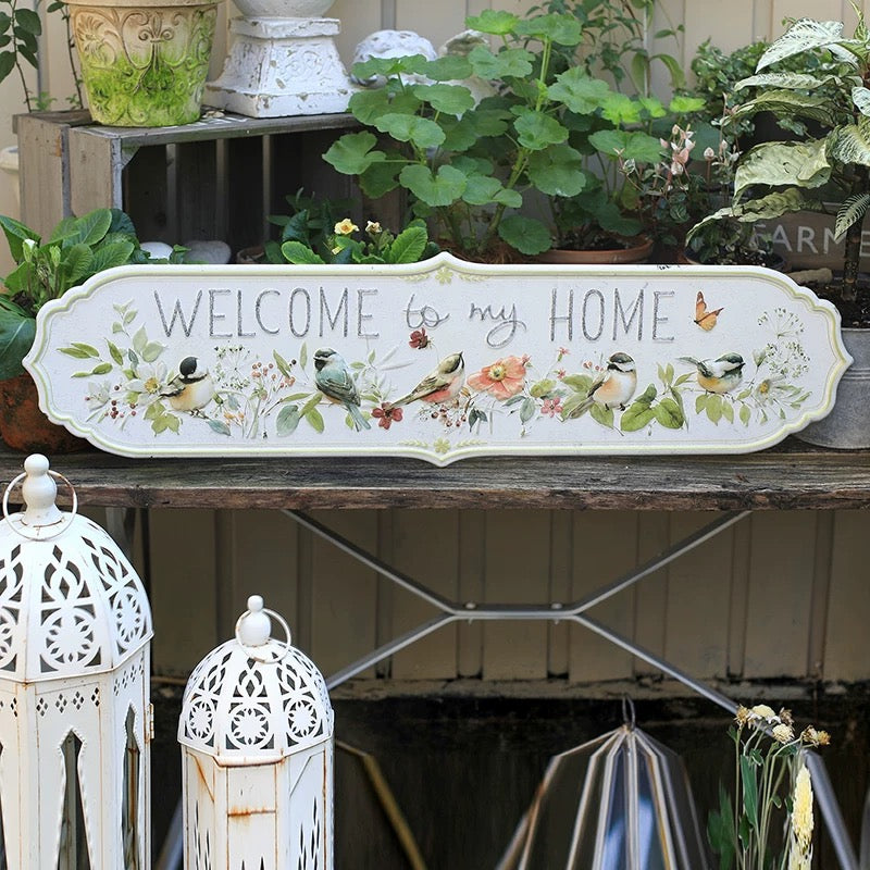 Welcome Garden Signage
